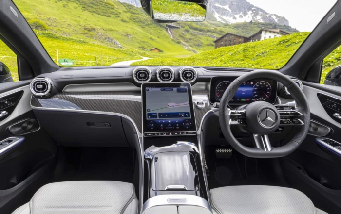 All-new Mercedes-Benz GLC Coupe interior