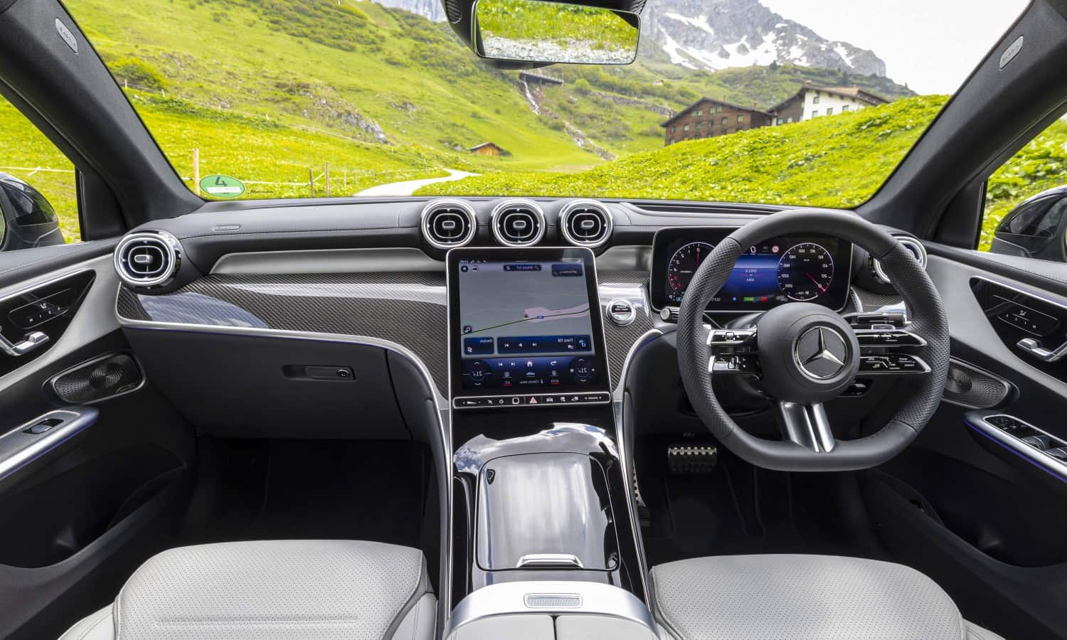 All-new Mercedes-Benz GLC Coupe interior
