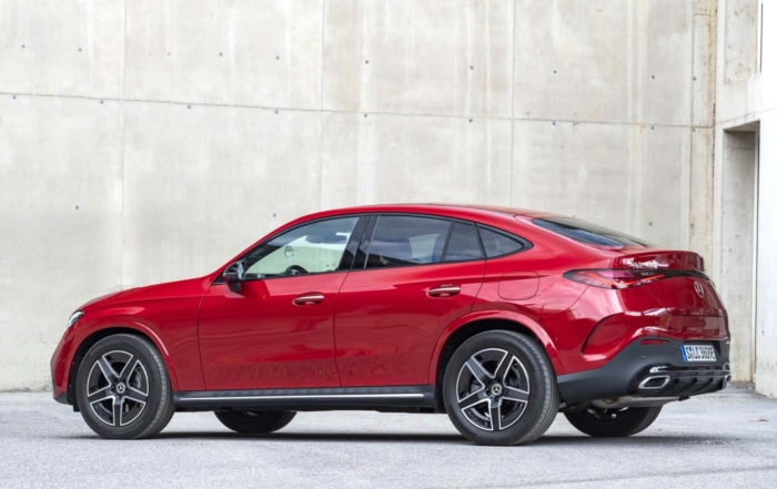 All-new Mercedes-Benz GLC Coupe rear