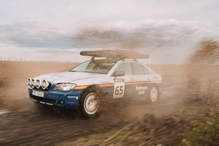 The E65 Overland is a Dakar-Style BMW 7 Series