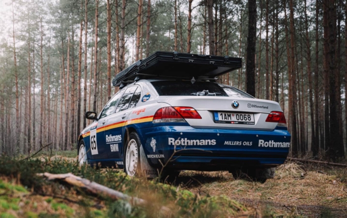 Dakar-Style BMW 7 Series rear