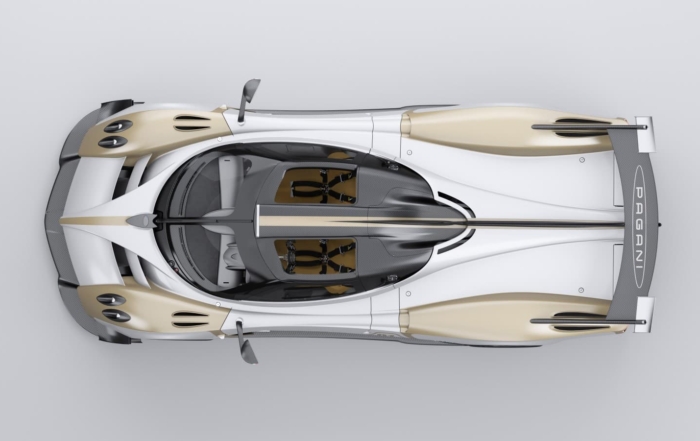 Pagani Huayra R Evo plan view