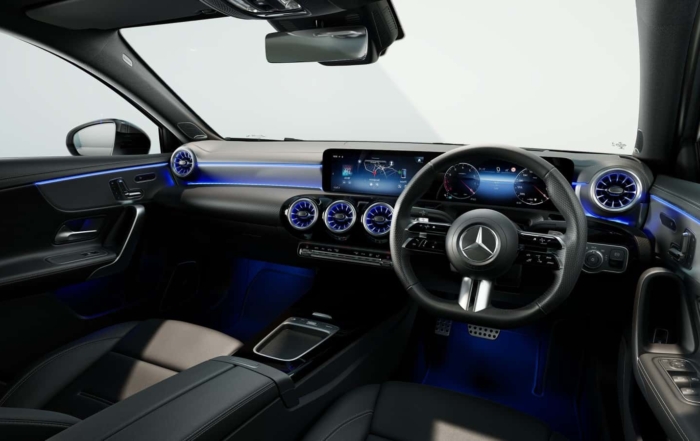 Mercedes-Benz A200d Sedan interior