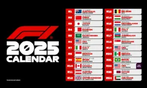 2025 F1 Calendar Announced and Still No SA