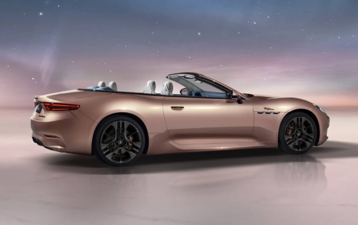 Maserati GranCabrio Folgore rear