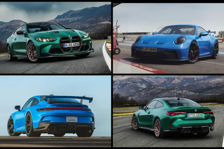 BMW M4 CS vs Porsche 911 GT3