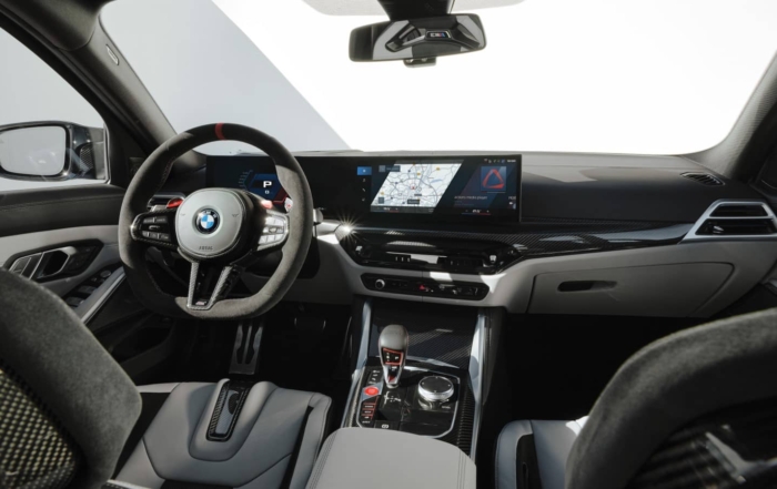 Facelifted BMW M3 and M3 Touring interior