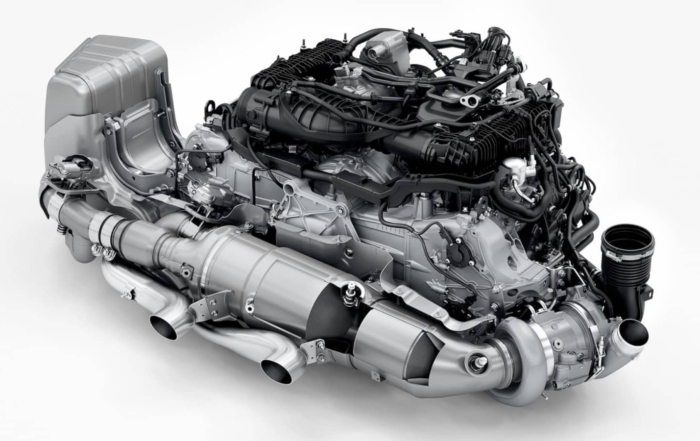 Porsche 911 GTS Hybrid Engine