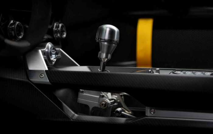 Aston Martin Valiant gear shifter