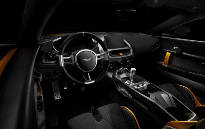 Aston Martin Valiant interior