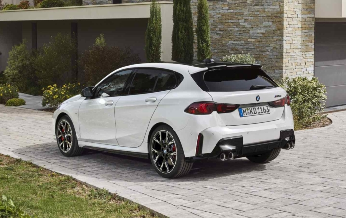New BMW 1 Series rear