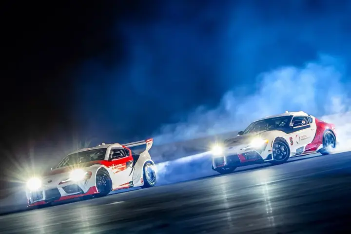 Toyota and Stanford Program Autonomous Tandem Drifting Supras [w/video]
