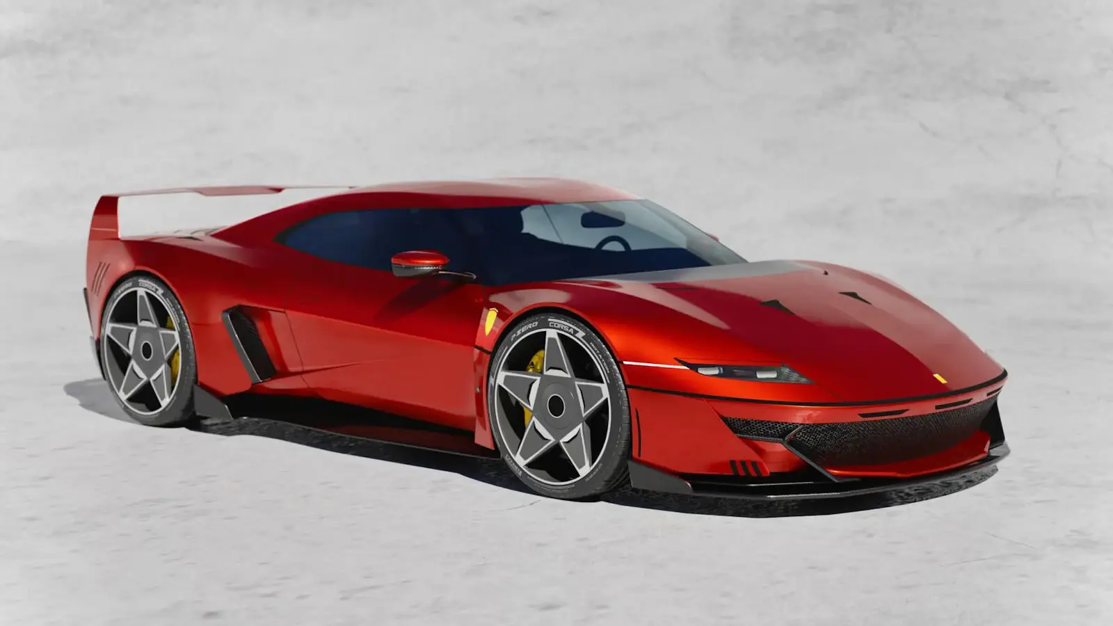 Designer Imagines a Modern Day F40 Called SP4 Le Mans
