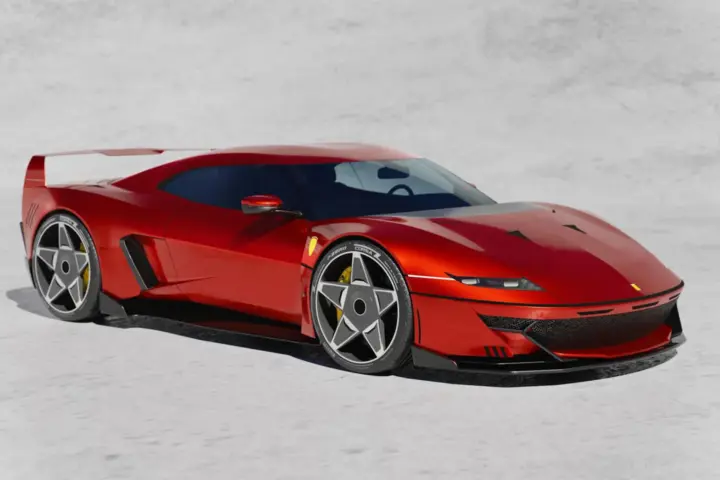 Designer Imagines a Modern Day F40 Called SP4 Le Mans