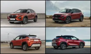 Suzuki Fronx vs Toyota Starlet Cross