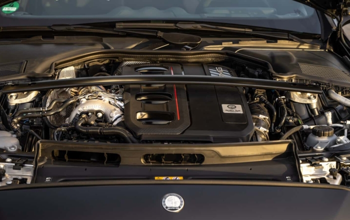 Mercedes-AMG C63S E-Performance Driven engine