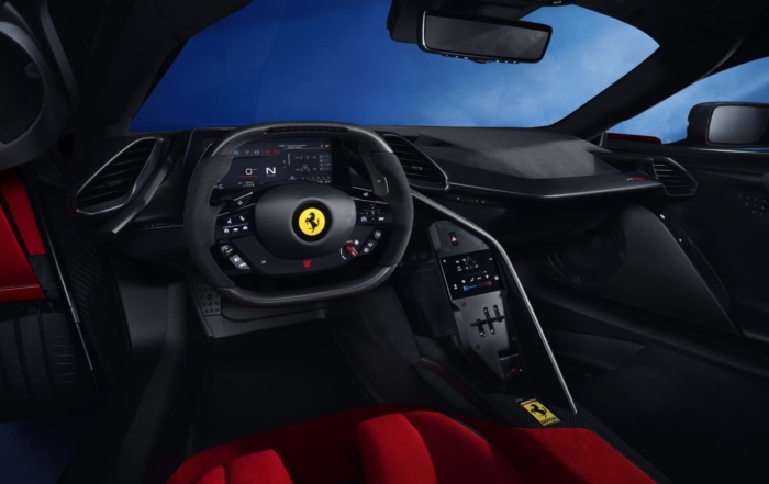Ferrari F80 interior