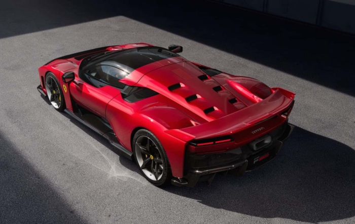 Ferrari F80 rear