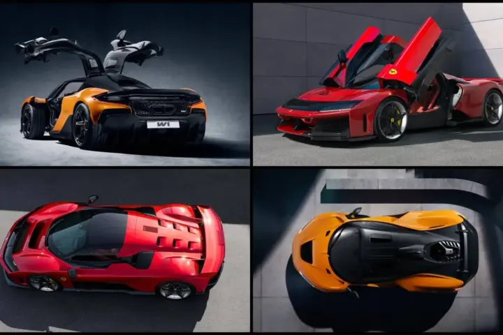 Ferrari F80 vs McLaren W1 In Ultimate Hypercar Match-Up