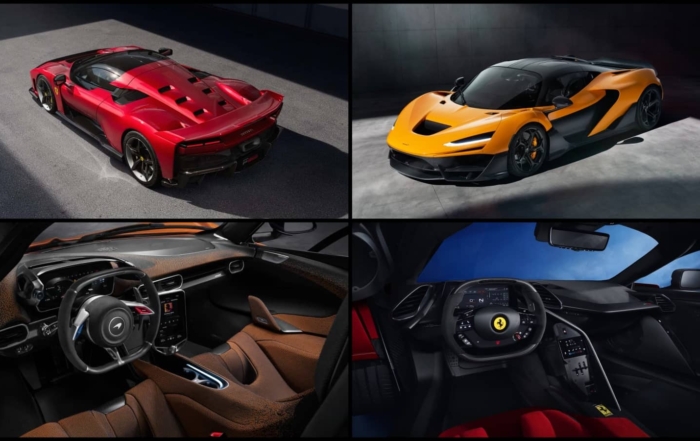 Ferrari F80 vs McLaren W1