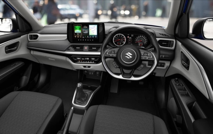 New Suzuki Swift interior