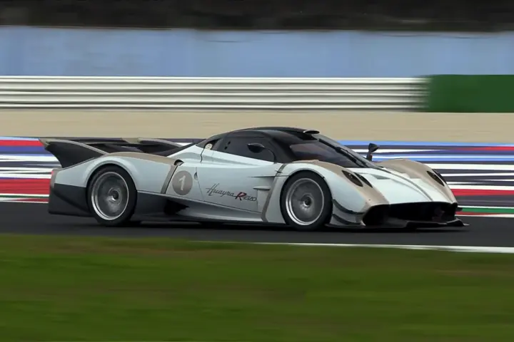 Watch and Listen to the Huayra R Evo Go Ballistic on Track [video]