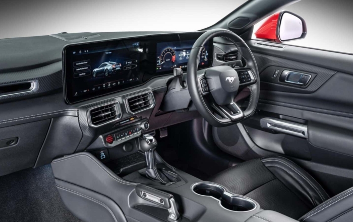 Seventh Generation Ford Mustang interior