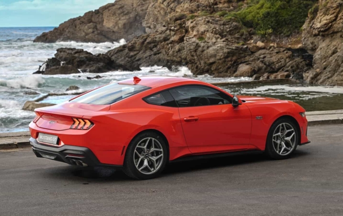 Seventh Generation Ford Mustang rear