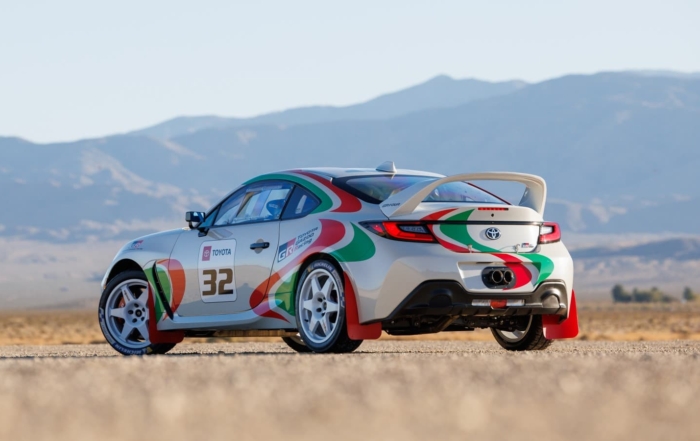 Toyota GR86 Rally Legacy Concept rear