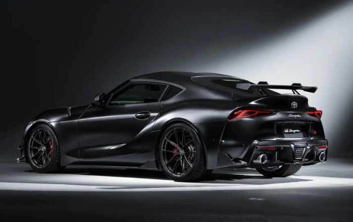 Toyota Supra Final Edition rear
