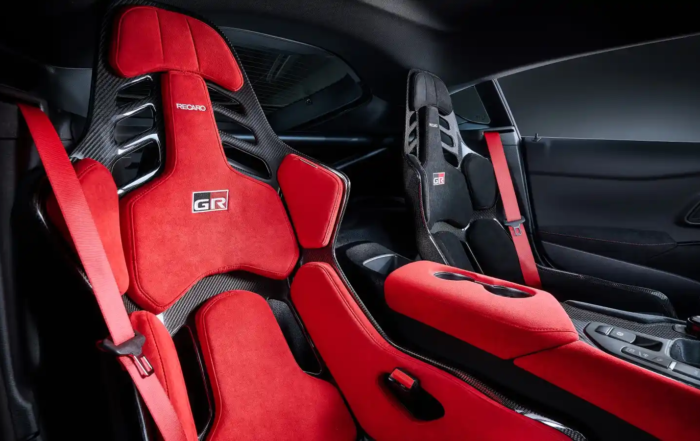 Toyota Supra Final Edition seats