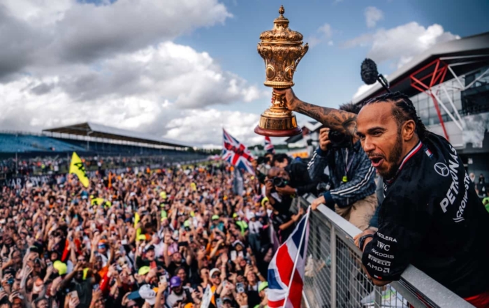 Lewis Hamilton's most recent win at Silverstone