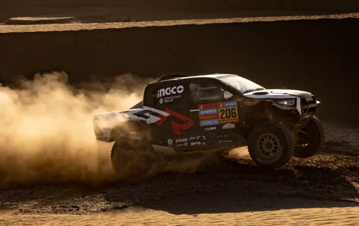 Giniel de Villiers finished tenth on 2025 Dakar stage 3.