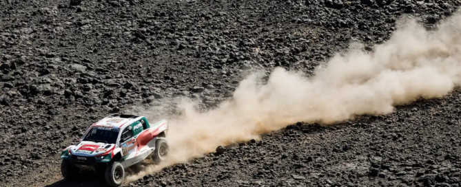 Juan Cruz Yacopini (Overdrive Racing) was credited with third place on 2025 Dakar stage 4 (A.S.O._F.Le_Floc_h_DPPI)