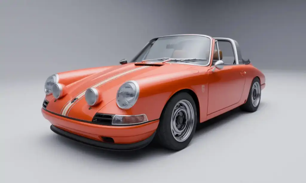 Lightweight Kamm 912c Targa Unveiled