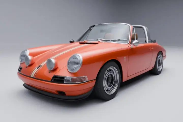 Lightweight Kamm 912c Targa Unveiled