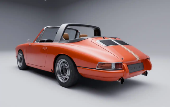 Kamm 912c Targa rear