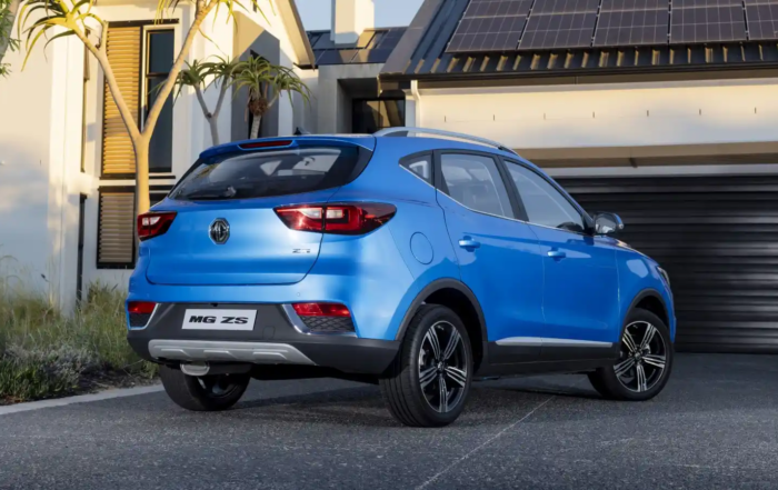 MG ZS rear