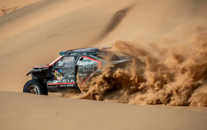 Nasser Al-Attiyah made a charge in 2025 Dakar stage 2