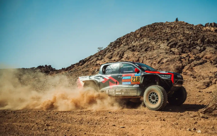 Saood Variawa was quick all through 2025 Dakar Stage 1