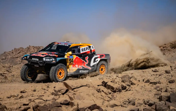 Seth Quintero was second on 2025 Dakar stage 1