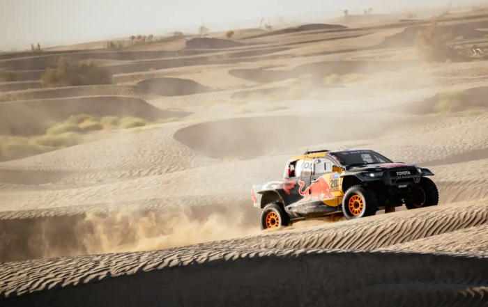 Seth Quintero was third on 2025 Dakar stage 3.