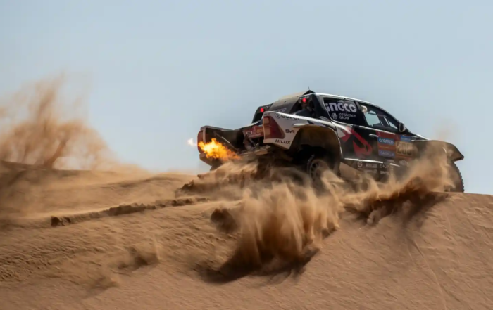 The Hilux crew was on fire today.