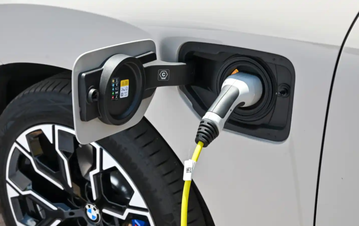 All-new BMW X3 on charge