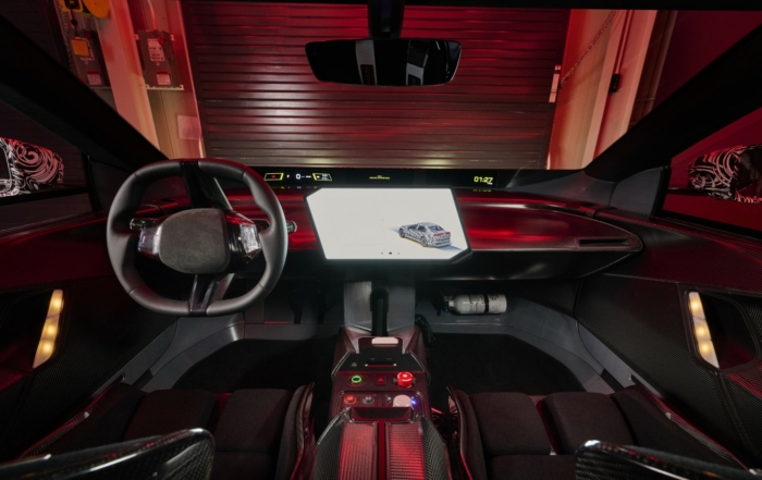 BMW Vision Driving Experience interio