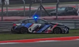 Safety Car Crashes at MotoGP Race in COTA [video]