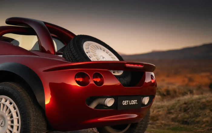Project Safari Lotus Elise spare wheel