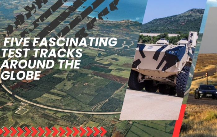 five automotive test tracks