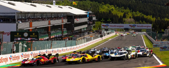 2025 FIA WEC 6 Hours of Spa start