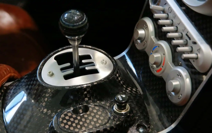 Automobili Mignatta Rina gear shifter